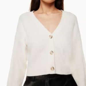 Aritzia Babaton Canberra Luxe Cashmere Cardigan